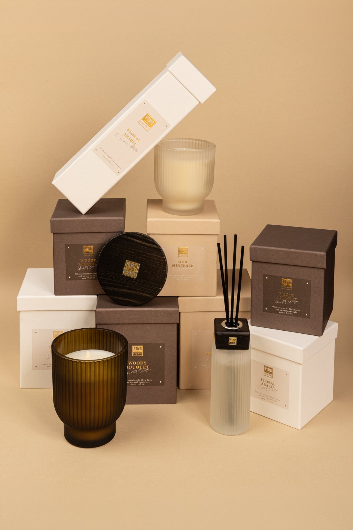 New Elements Floral Arabia Scented Candle 380g L