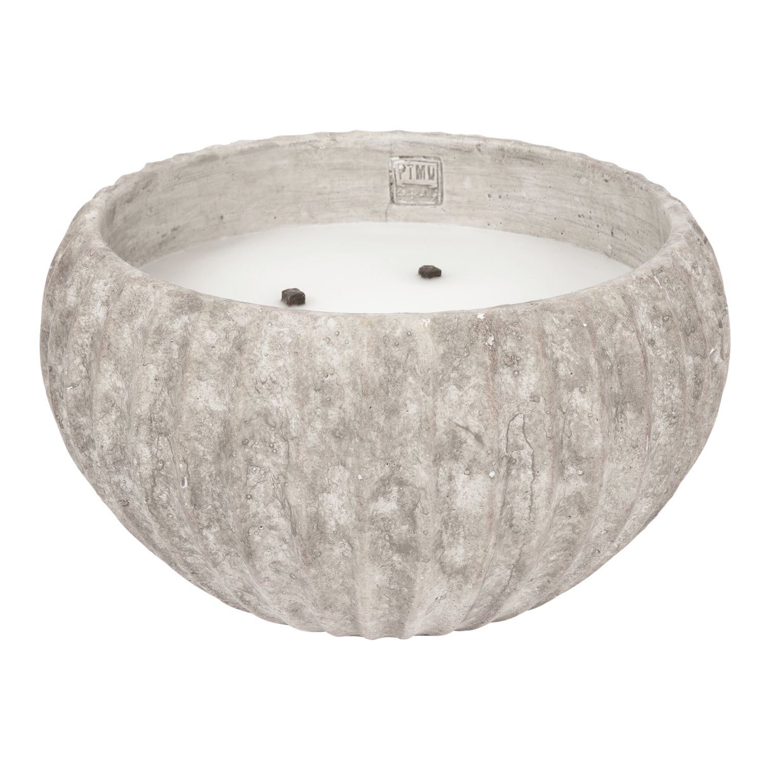 Yasmeene Cream Cement Outdoor Candle XL