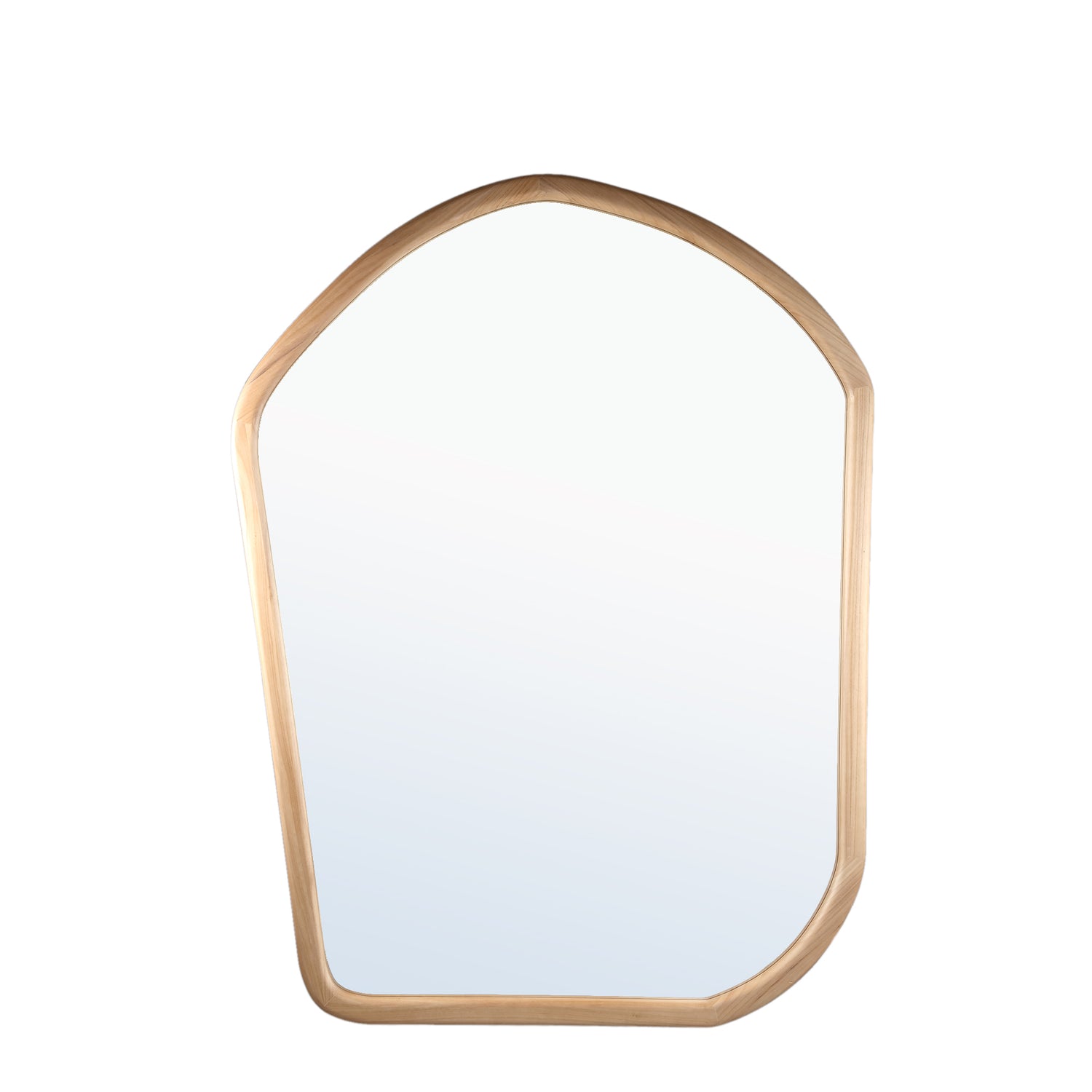 Denholm Natural Solid Wood Big Organic Mirror