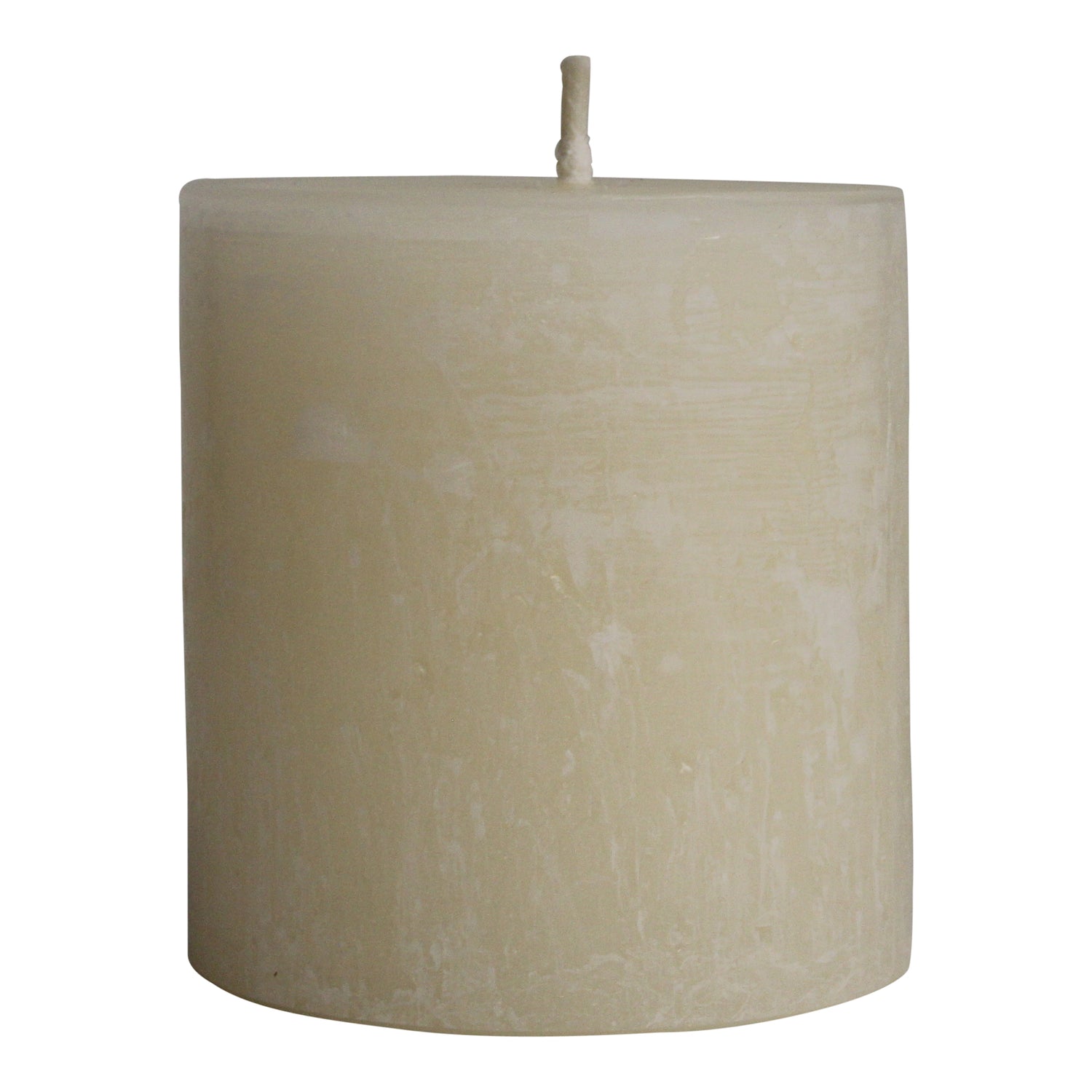 NEW Rustic Outdoor Candle Wollweiss Pillar 160x150