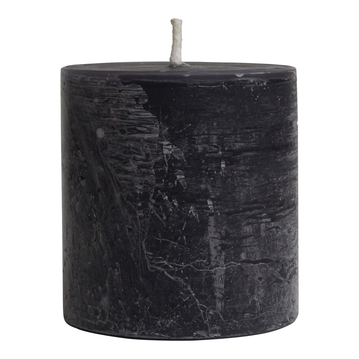 NEW Rustic Outdoor Candle Anthrazit Pillar 160x150