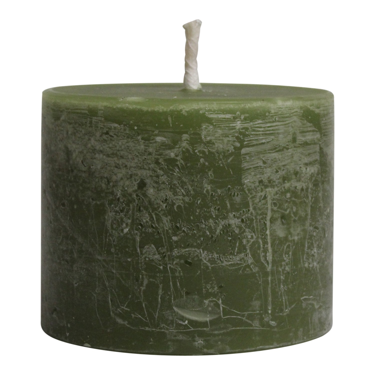 NEW Rustic Outdoor Candle Olive Pillar 120x150