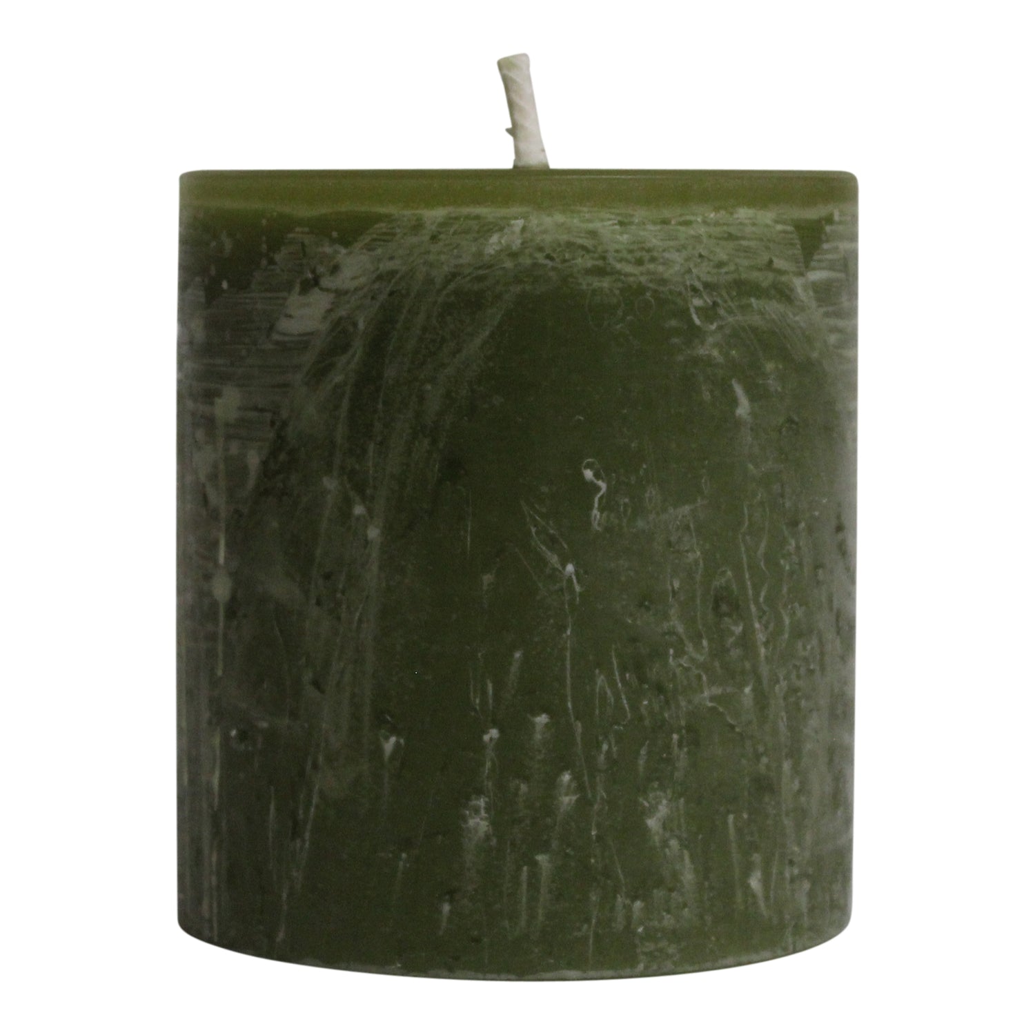NEW Rustic Outdoor Candle Olive Pillar 160x150
