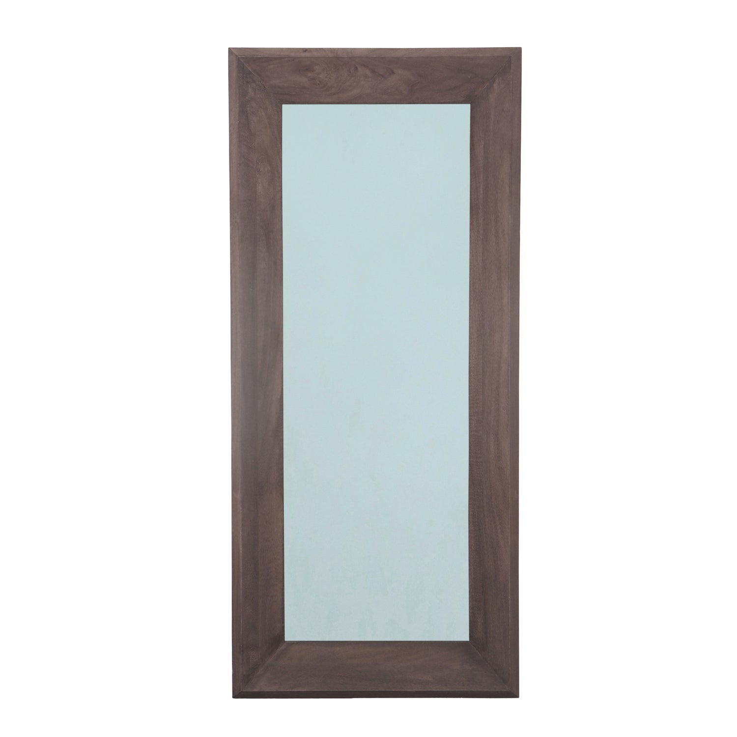 Nicka Brown Mango Wood Rectangle Mirror S