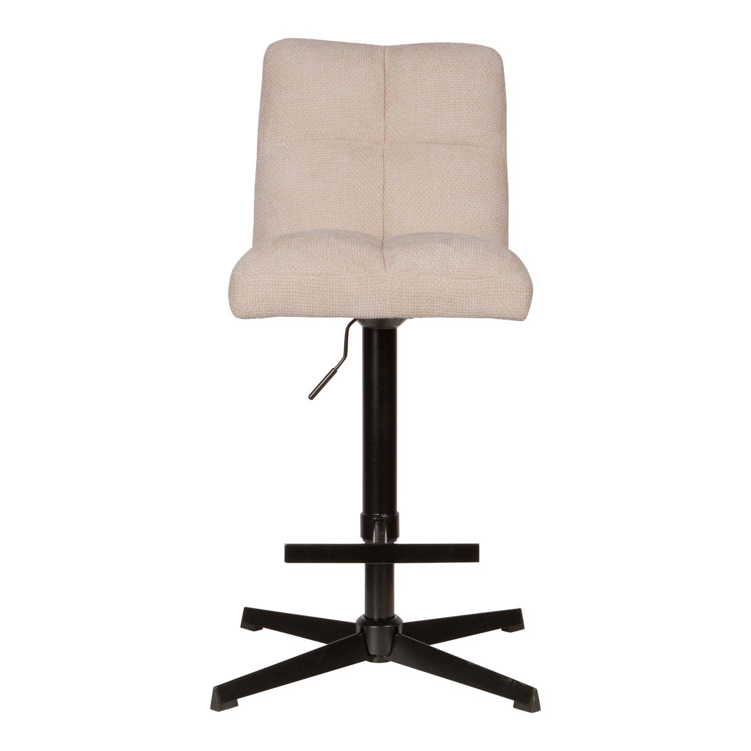 Milan Bar Chair Adjustable Cream (set of 2)
