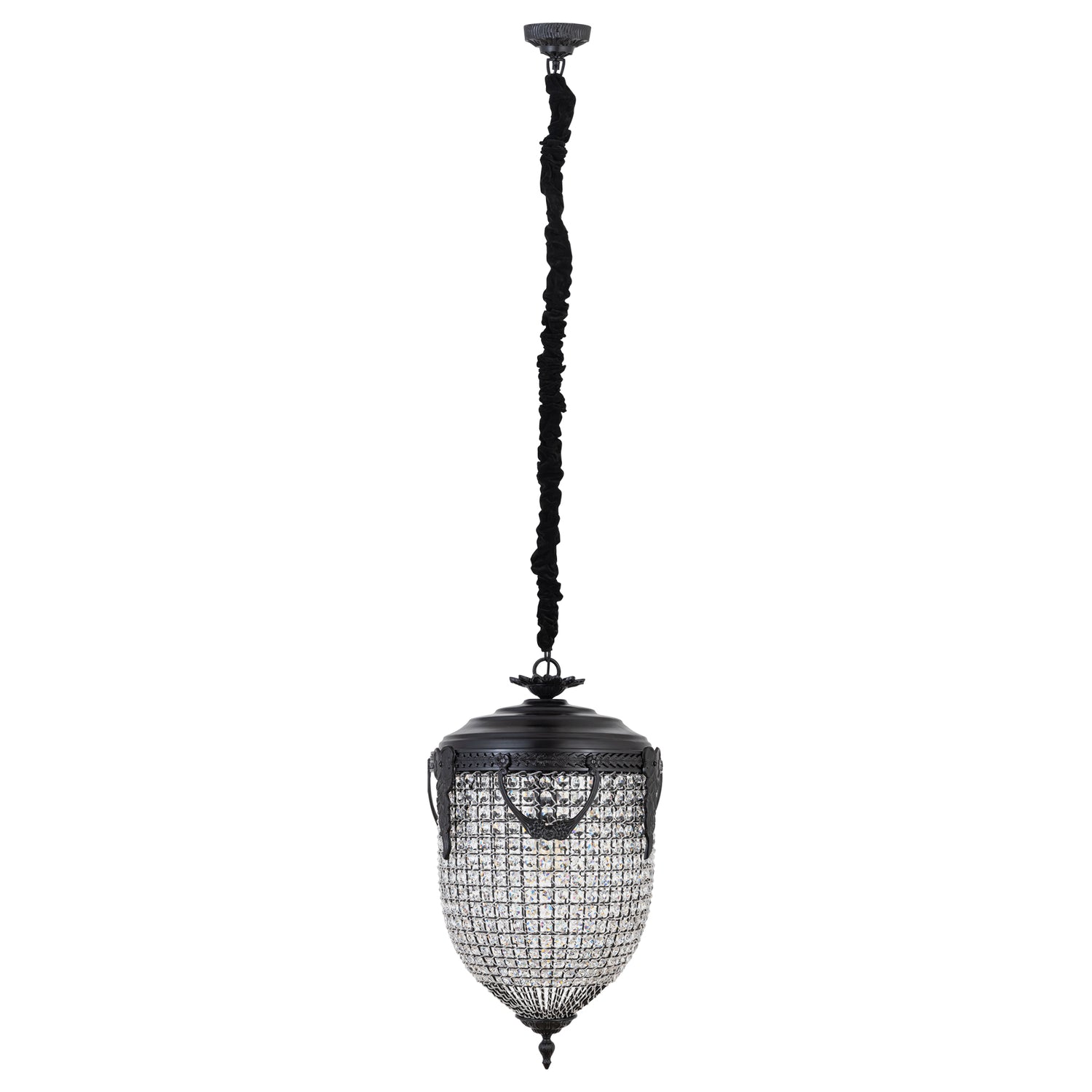Lidde Crystal Oval Chandelier Lamp Classic L