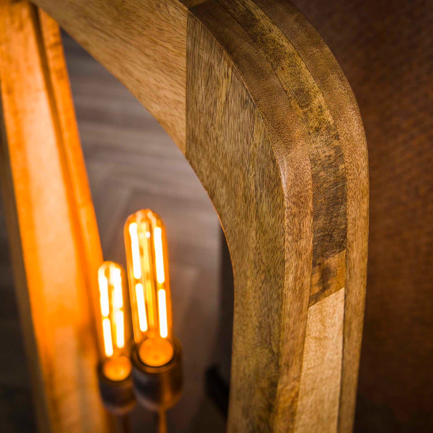 Vloerlamp 3L Bray - 50x14x120 cm - Mango Naturel