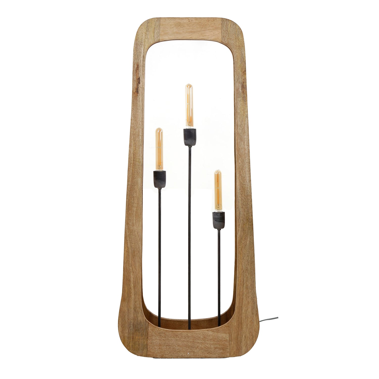 Vloerlamp 3L Bray - 50x14x120 cm - Mango Naturel