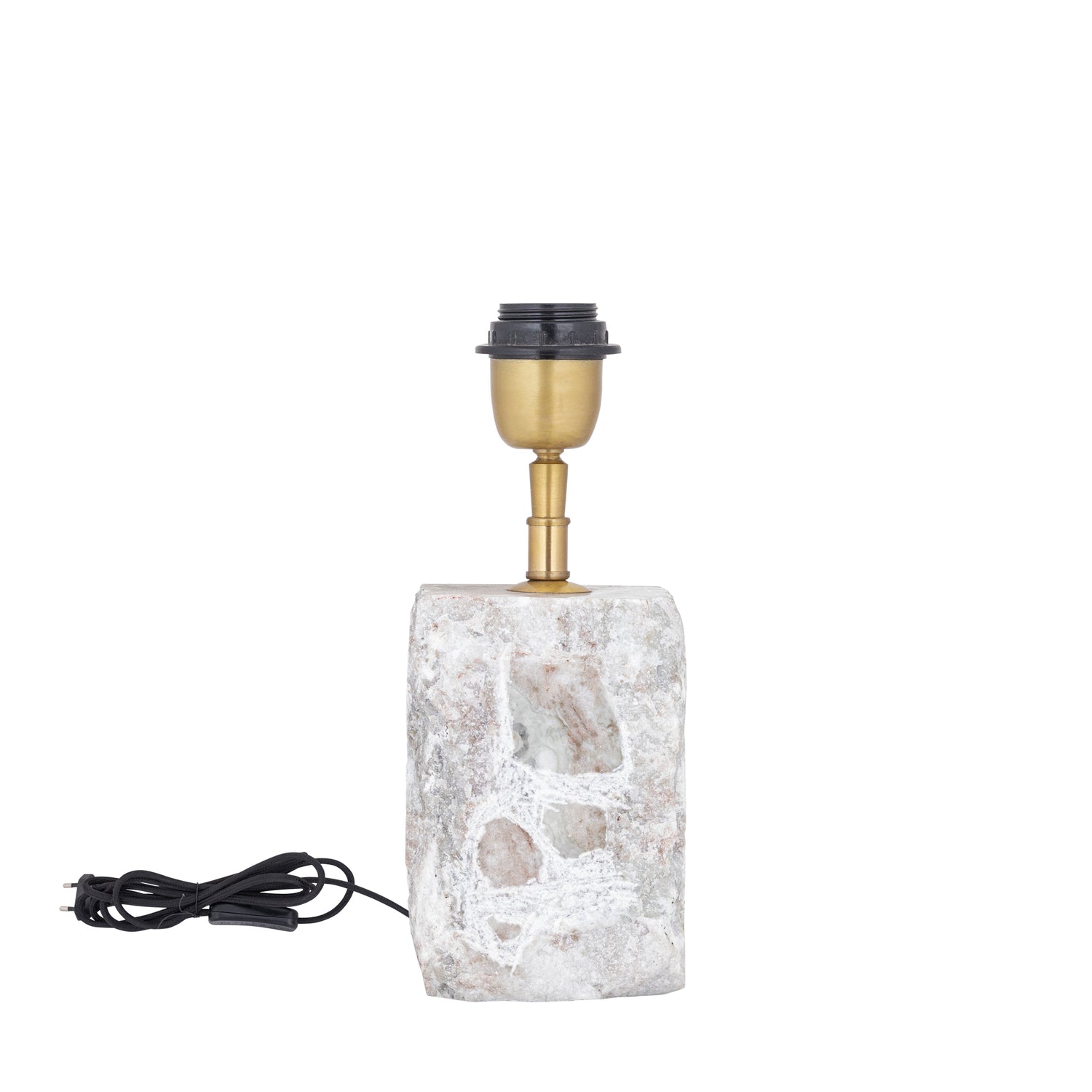 Rester Natural Marble Table Lampbase Rough Stone S