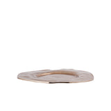 Linke BrownGold Aluminum Wavy Organic Plate S