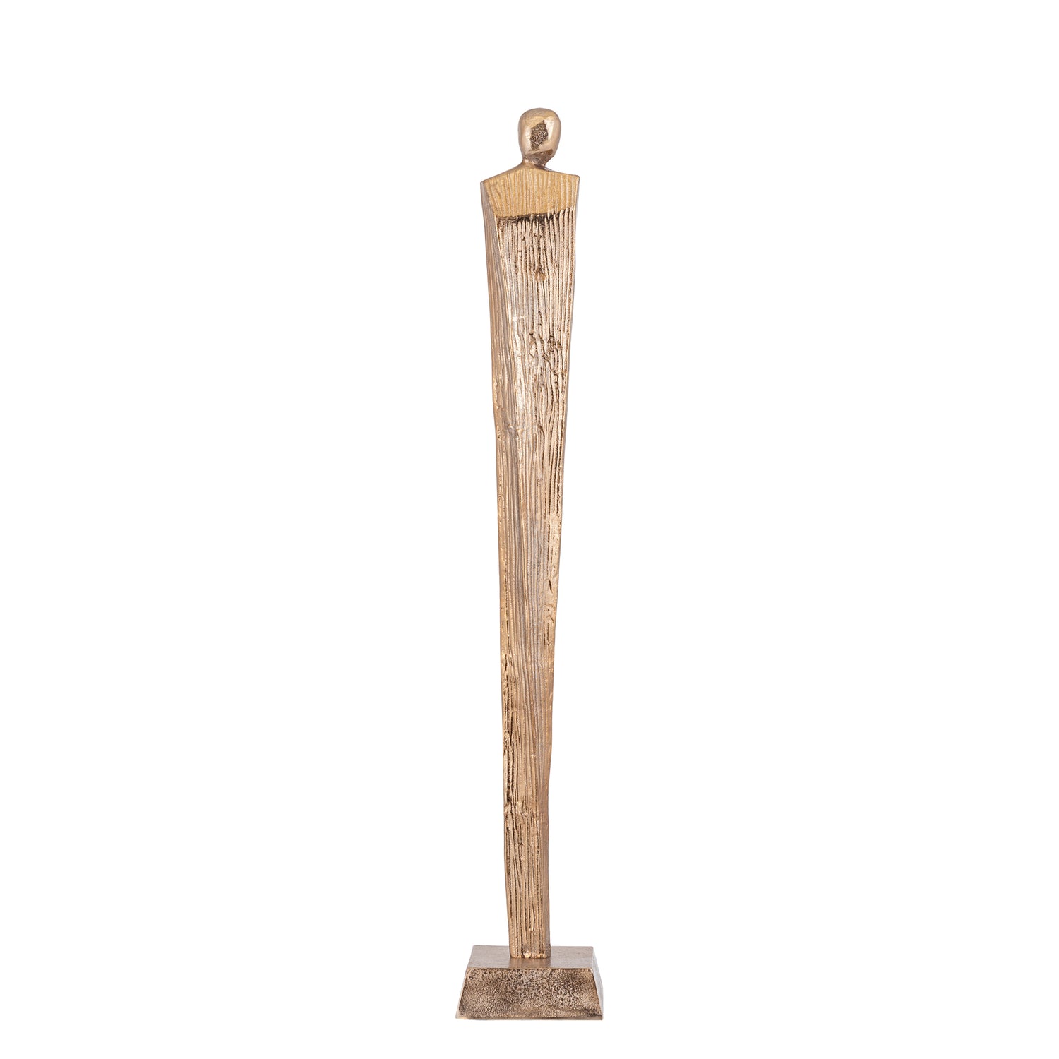 Symon BrownGold Alu Man Shape Statue L