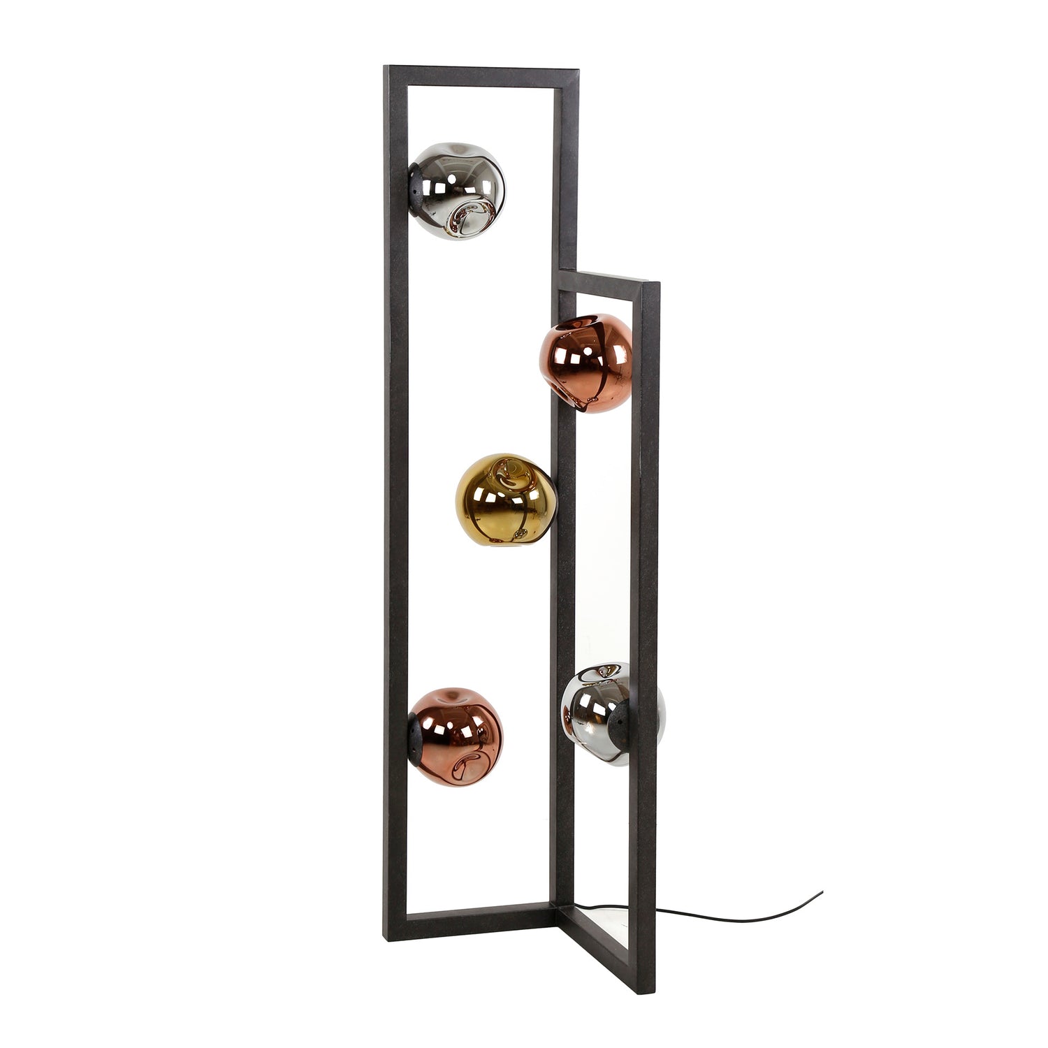 Vloerlamp 5L Stellar - Artic Zwart