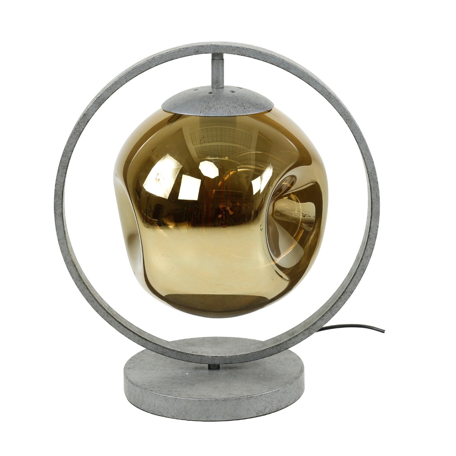 Tafellamp met 1 lamp stellar - Oud Zilver