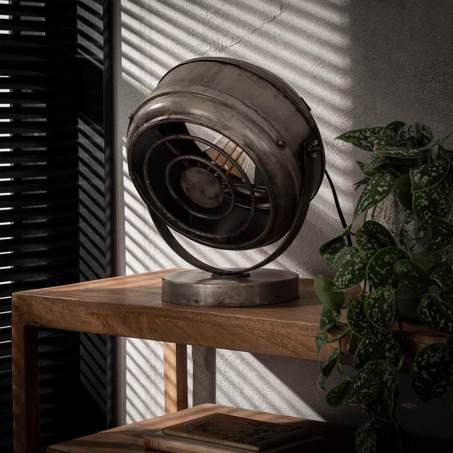 Tafellamp Beam - 29x20x33 cm - Oud Zilver