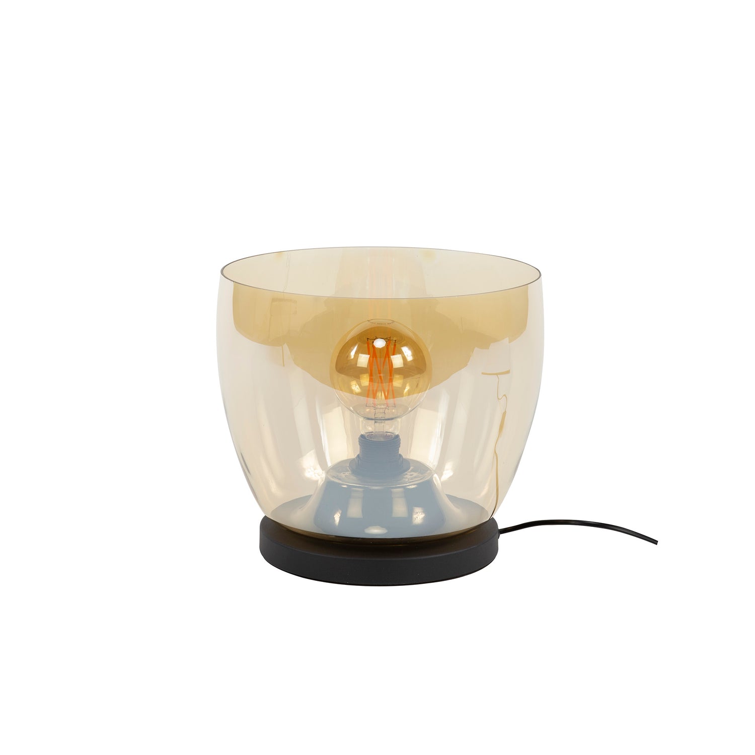 Vloerlamp UP L - 29x29x27 cm - Amber - Glas