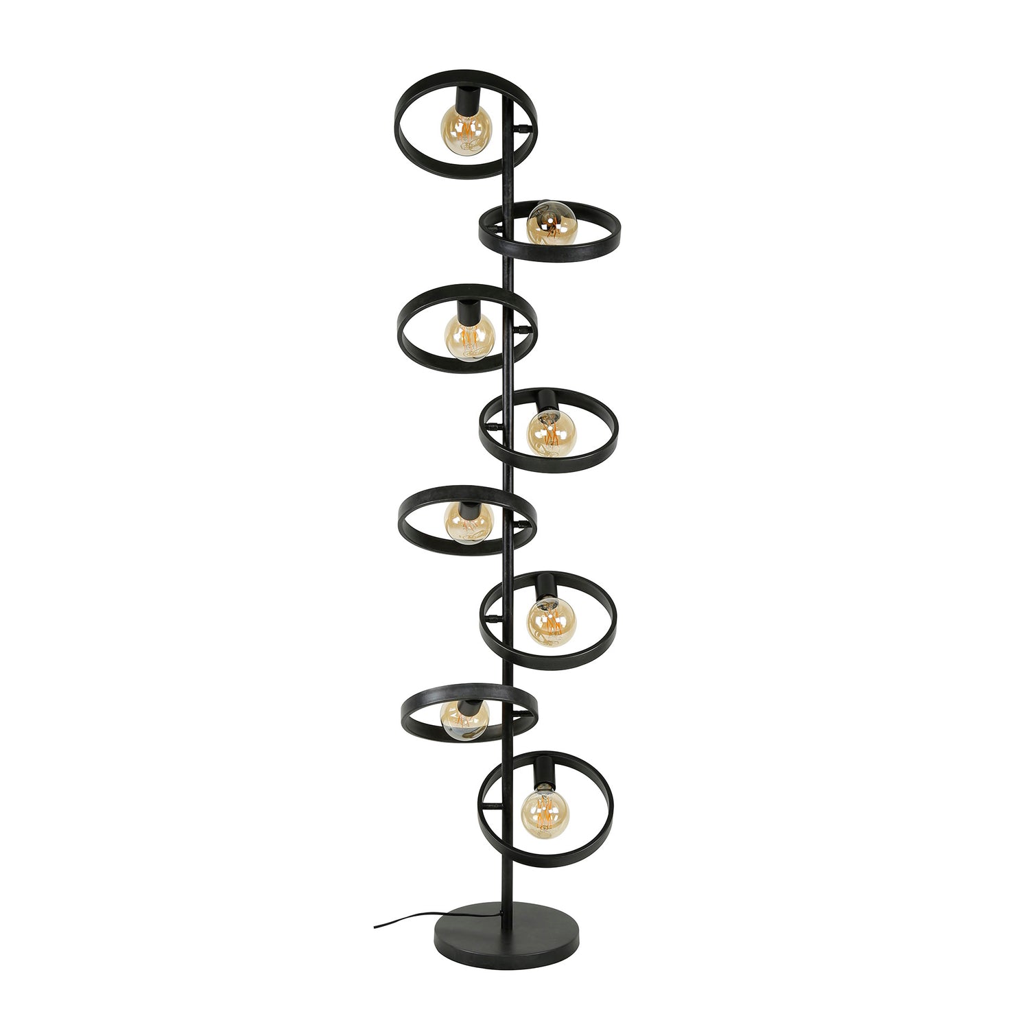 Vloerlamp 8L Hover - 42x26x160 cm - Charcoal