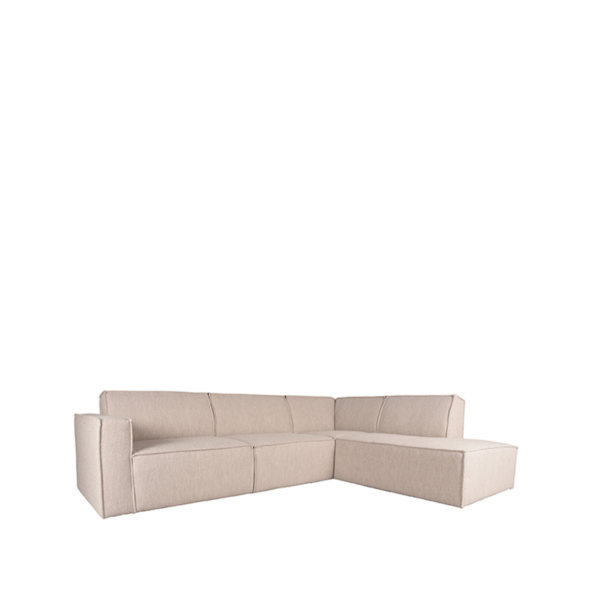 LABEL51 Bank Kay - Naturel - Boucle - 2-Zits + Hoek + 2-Zits