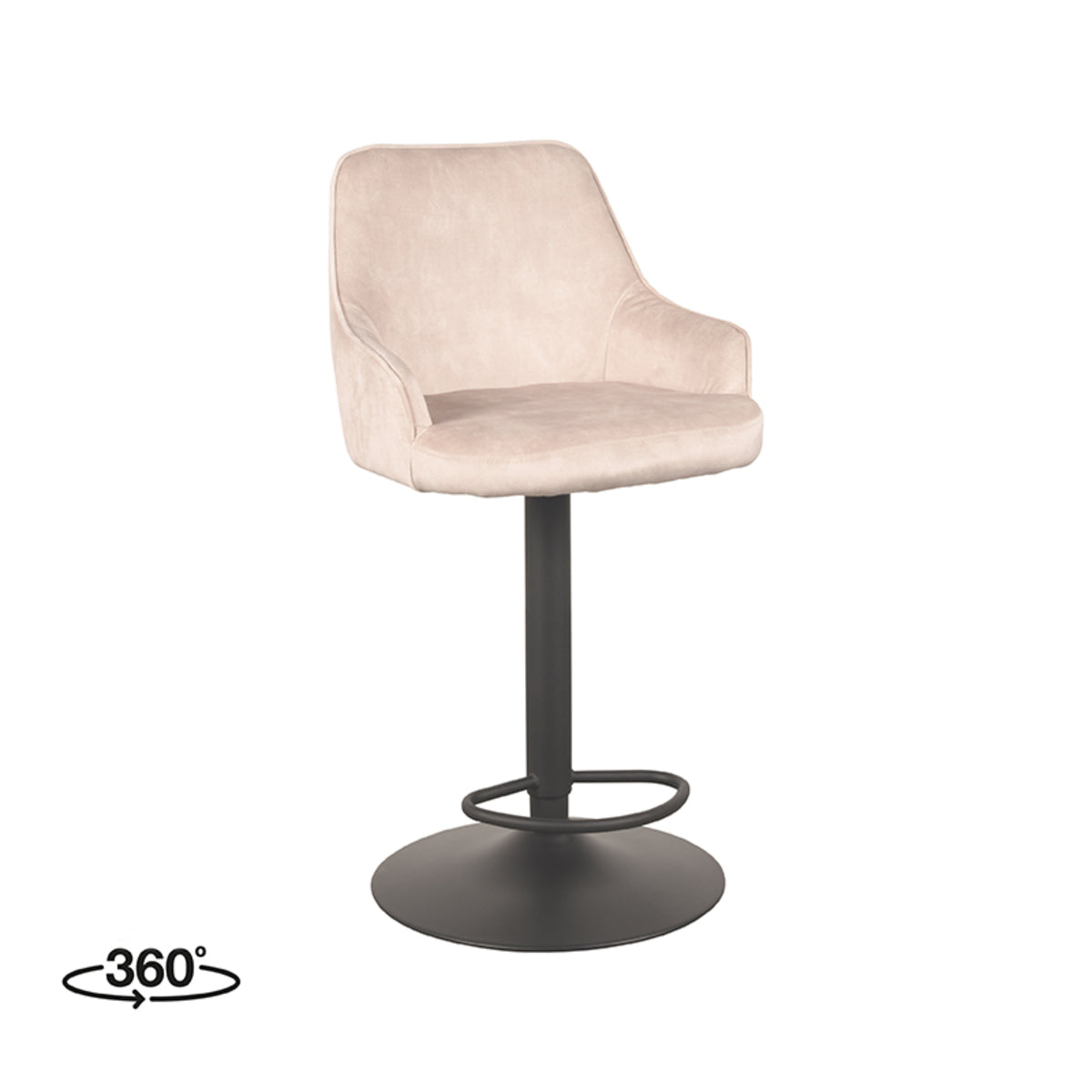 Bar stool Fender 40x42x92-113 cm