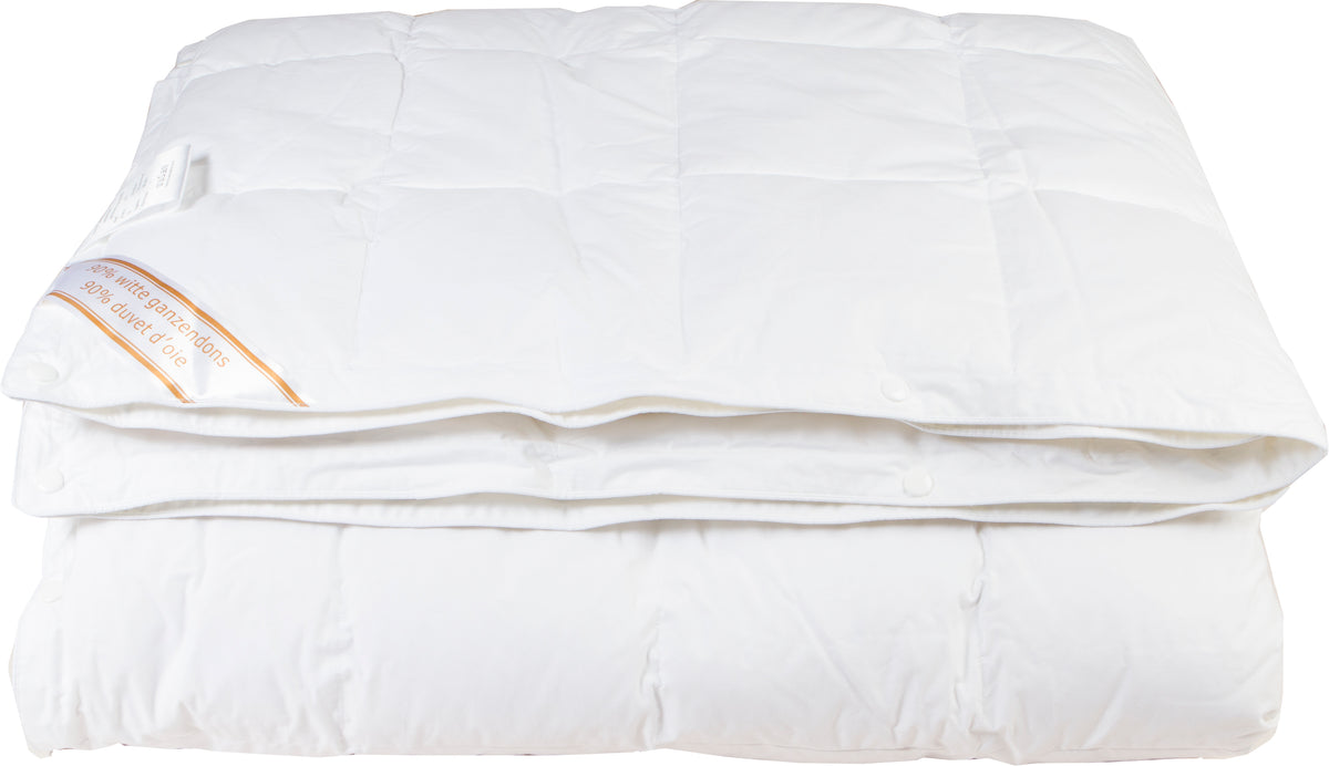 90% Ganzendons 4-Seizoenen Dekbed – 140 x 200 cm