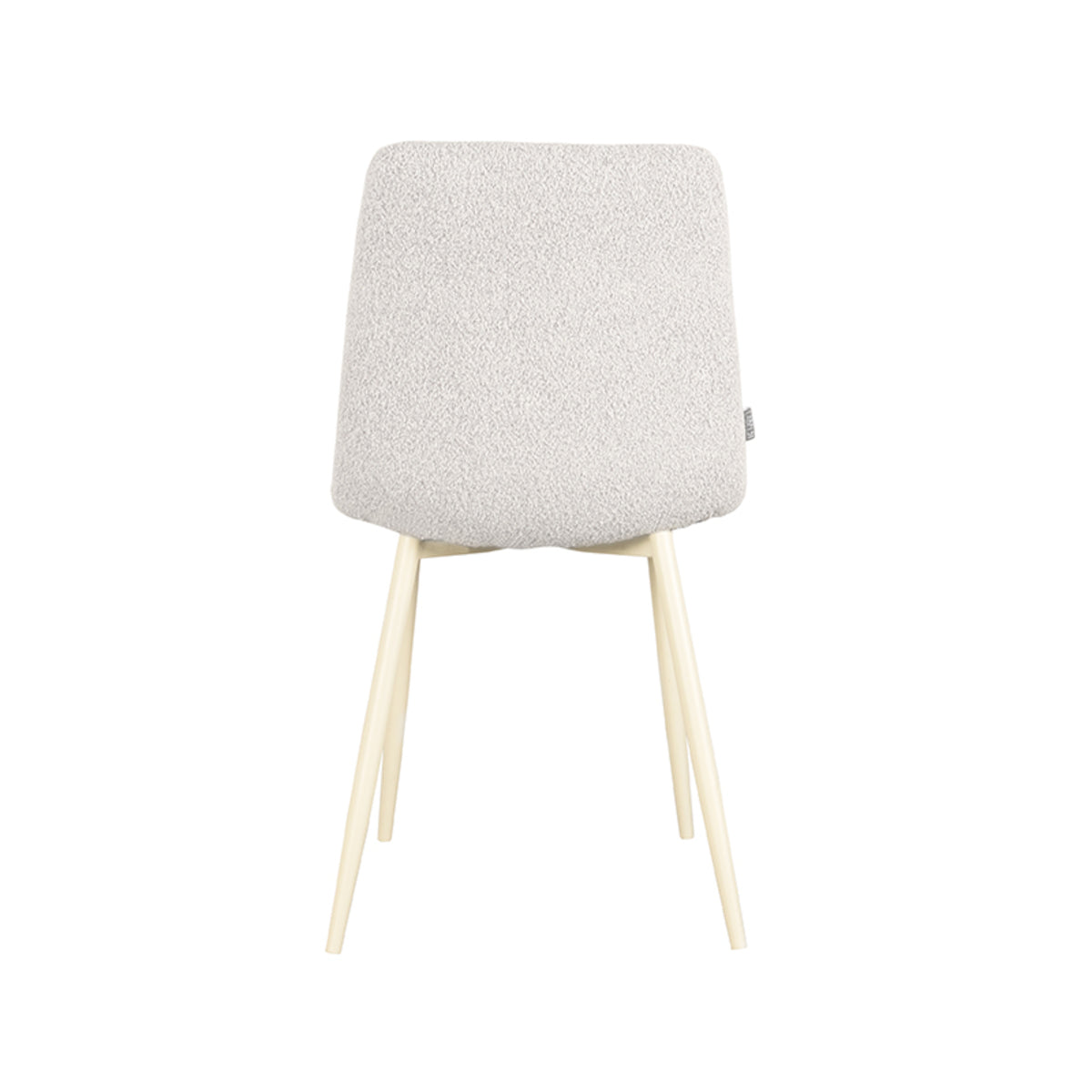 LABEL51 Eetkamerstoel Nino - Naturel - Boucle