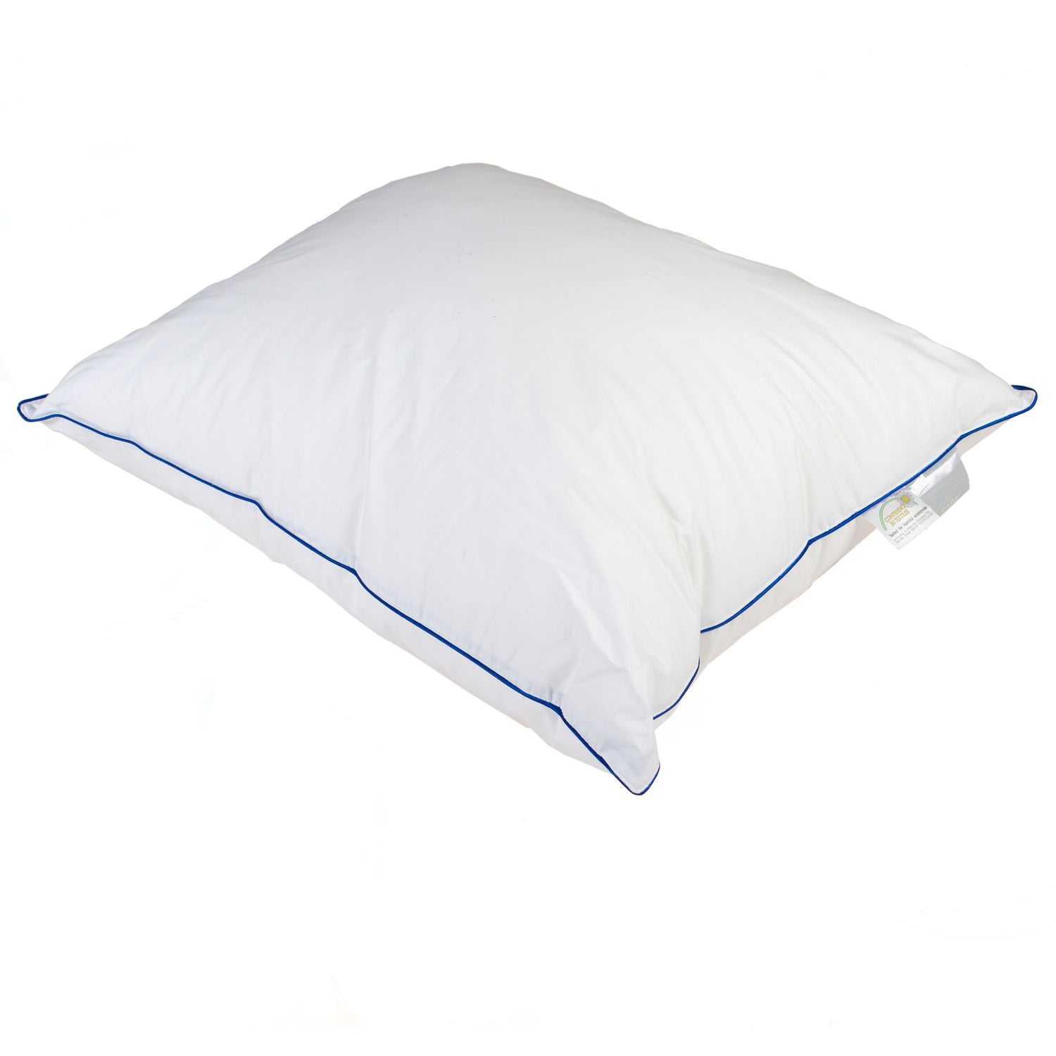 Robijn Blauw Hoofdkussen – 60 x 70 cm – Bolletjes
