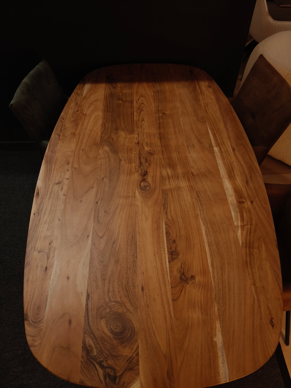 Eettafel Arden - Massief Acacia Naturel - 180x95x73cm