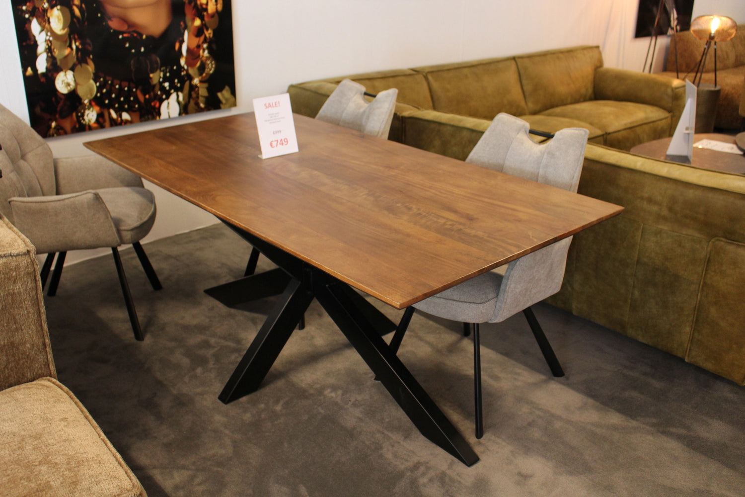 Eettafel Jasper - 180x90cm