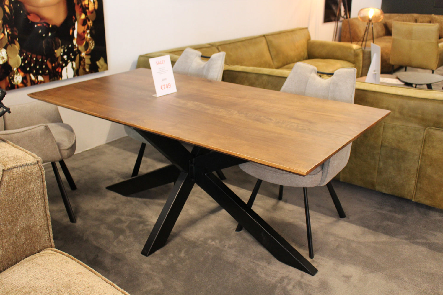 Eettafel Jasper - 180x90cm