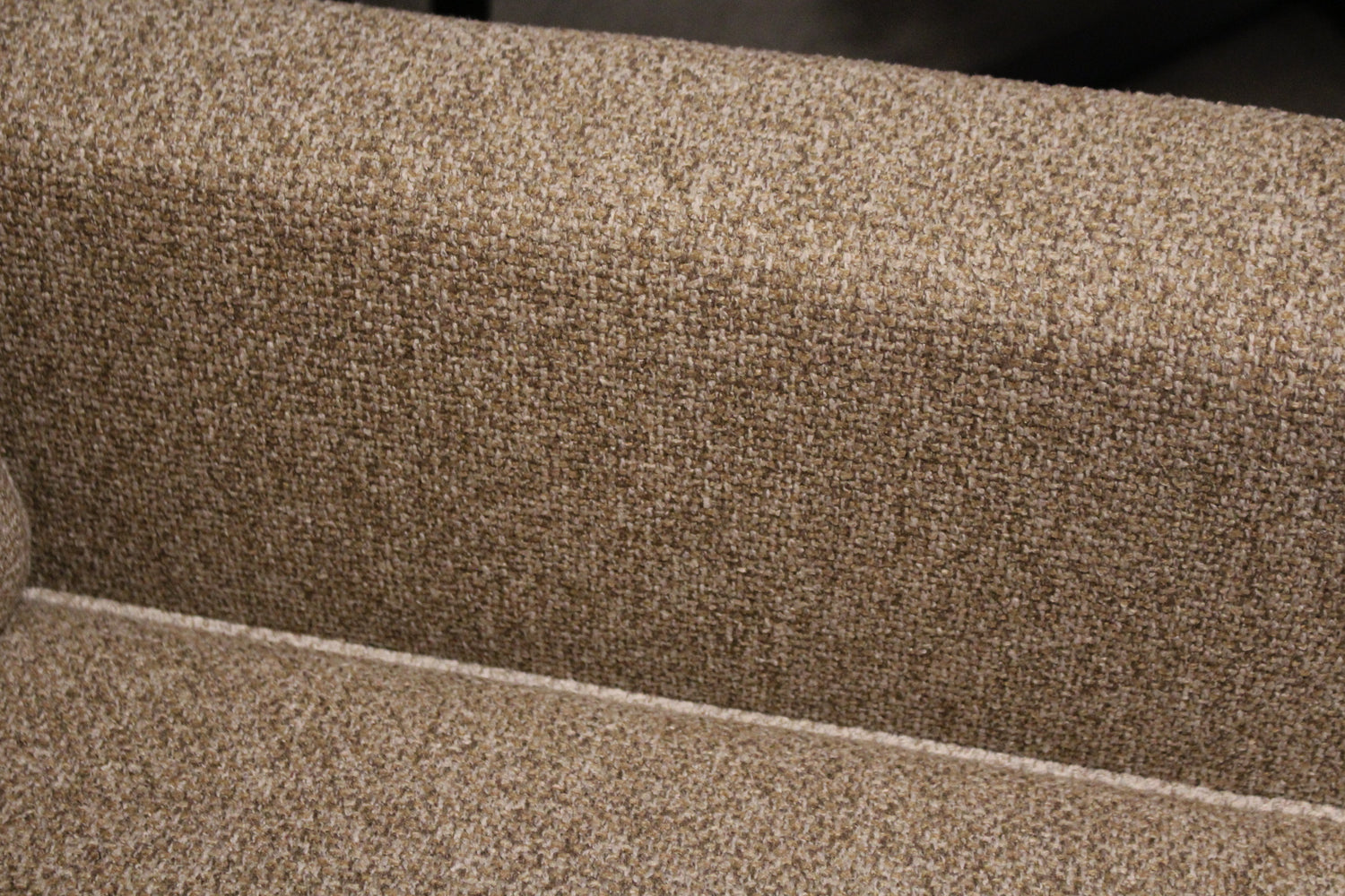 Fauteuil Quartz Hoog - Cayenne Beige 05 - met bies