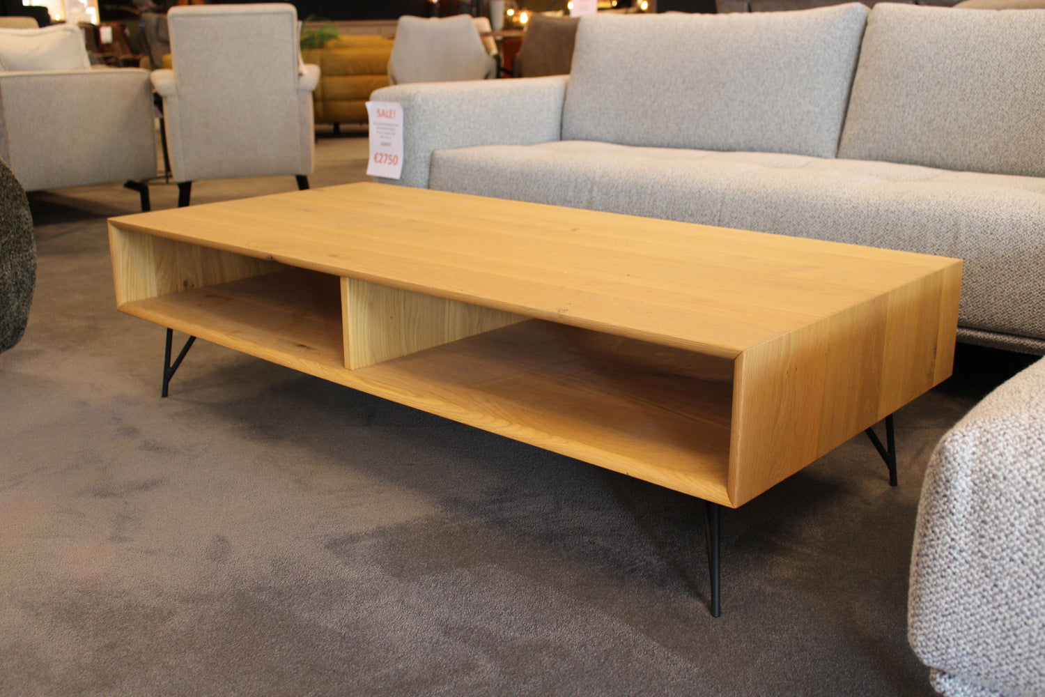 HCM salontafel Maine - Eiken - 150x70cm