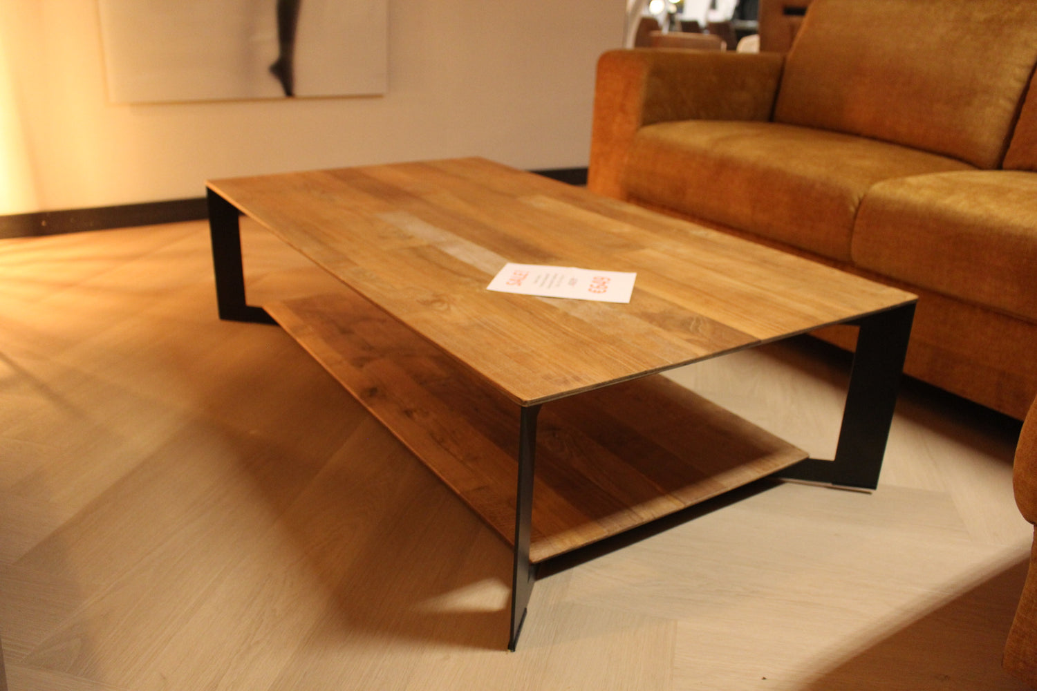 Tower Living Pandora Salontafel - 135x75x35cm - Gerecycled Teakhout