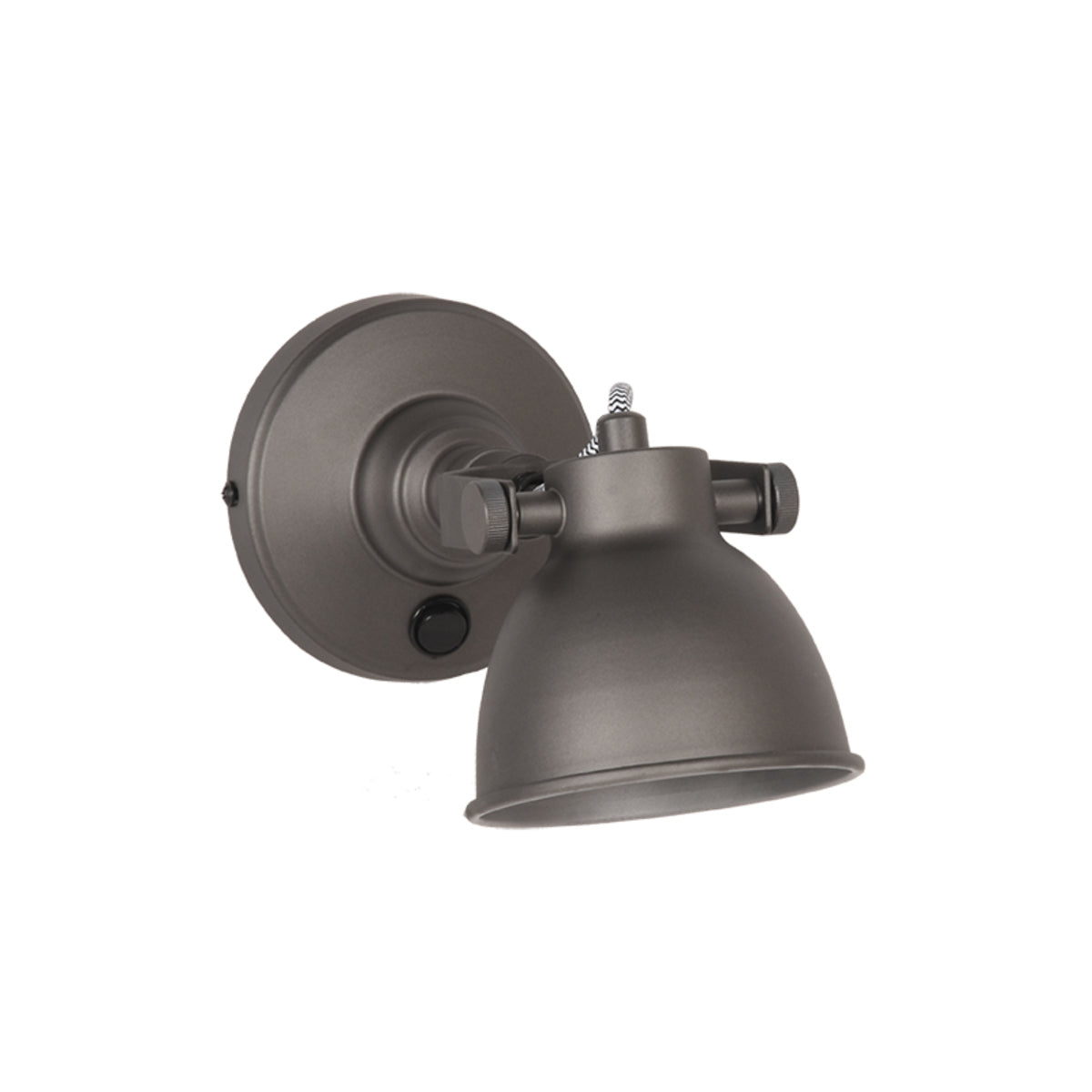LABEL51 Wandlamp Boog - Grijs - Metaal - M