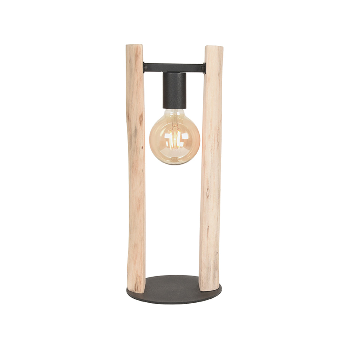 LABEL51 Tafellamp Woody - Ruw - Hout