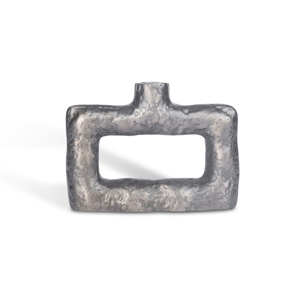 Vase Rechthoekig Zilver