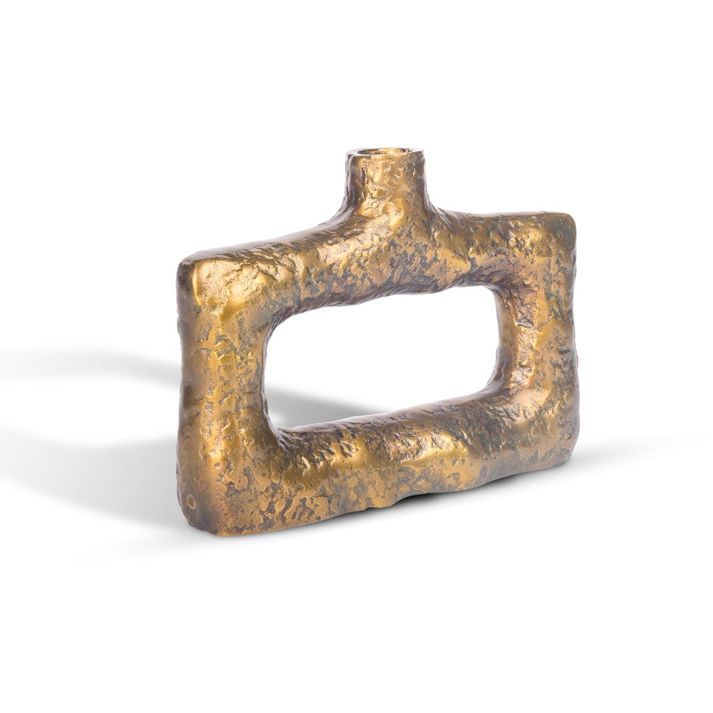 Vase Rechthoekig Goud