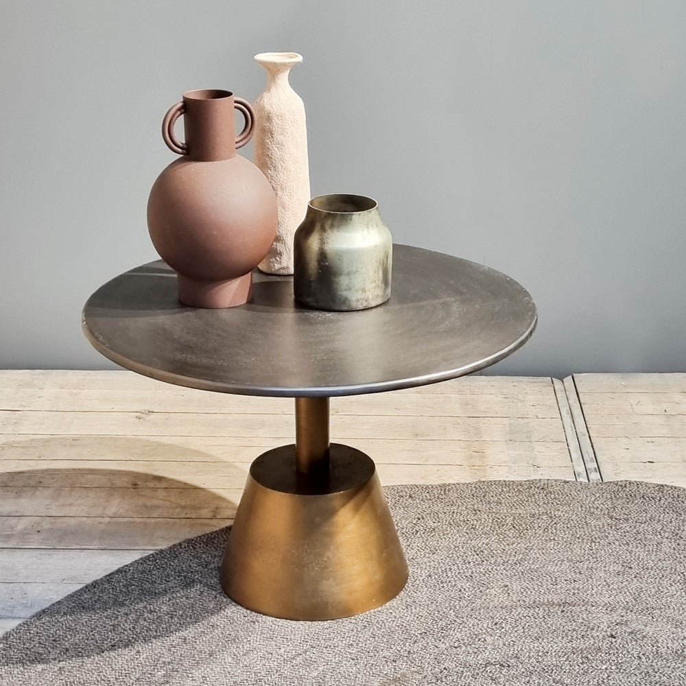Sidetable Kian Gold Silver