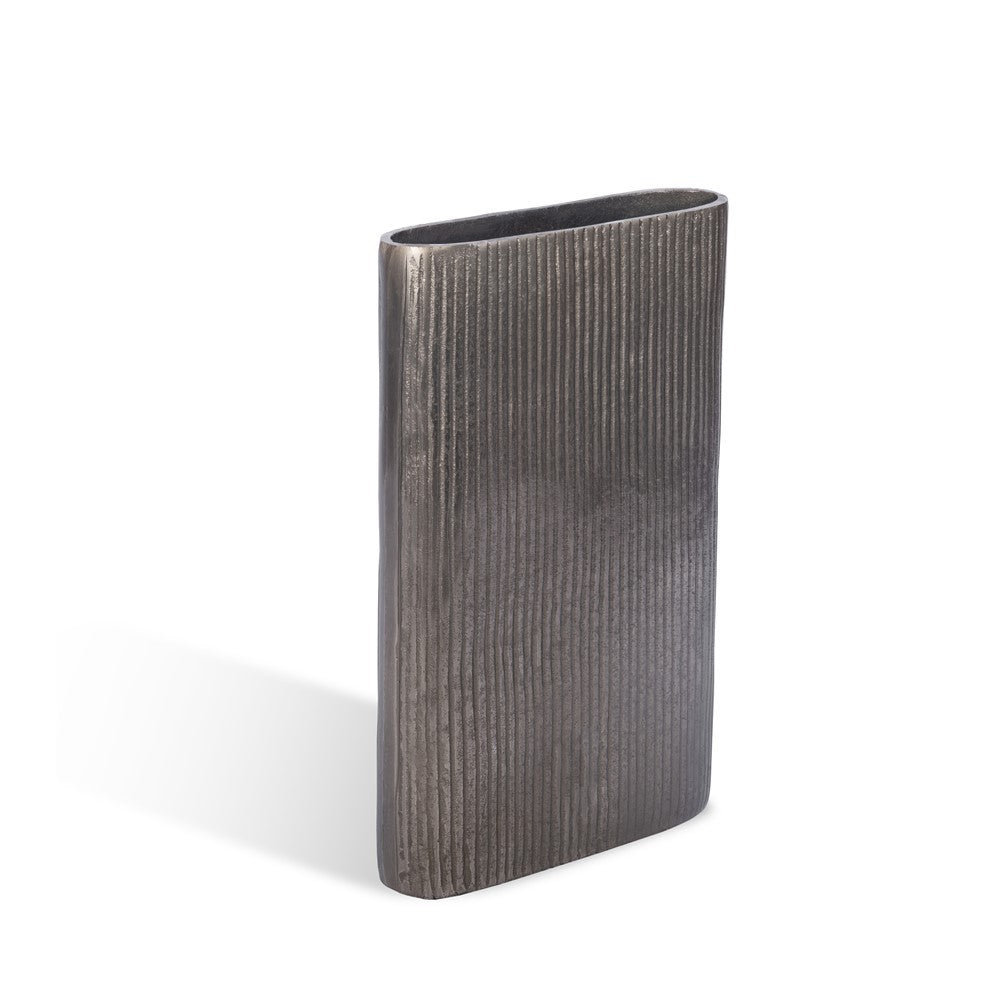 Vaas Ovaal Loodkleurige 34