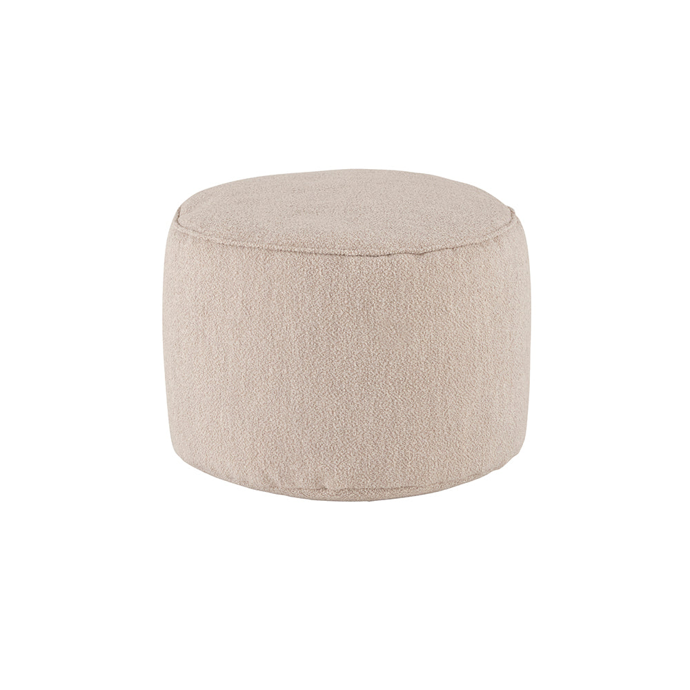 Baggy poef Ø50 - Alpen - Naturel 01