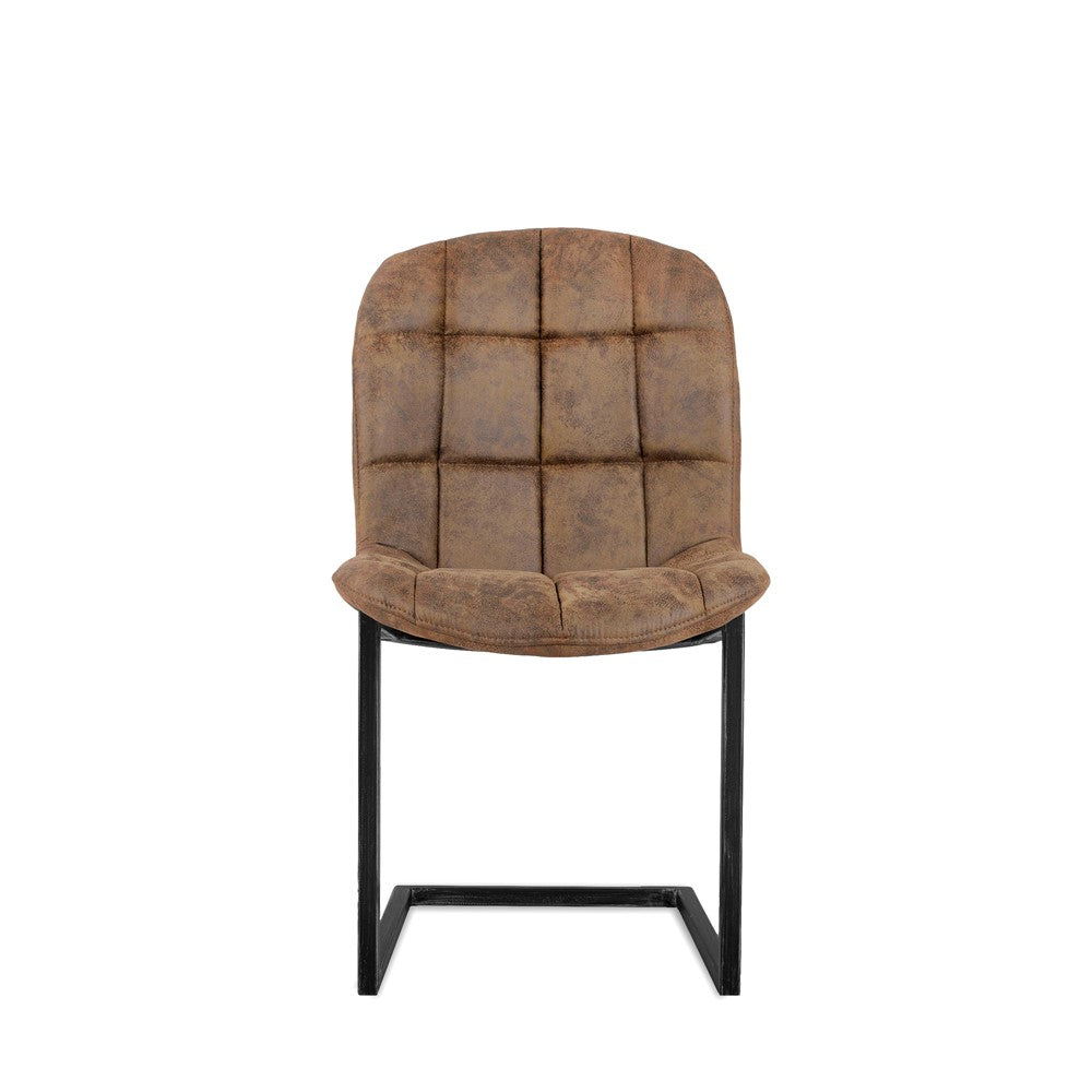 Eetkamerstoel Ben Zonder Armleuning / Jackson 803 Cognac