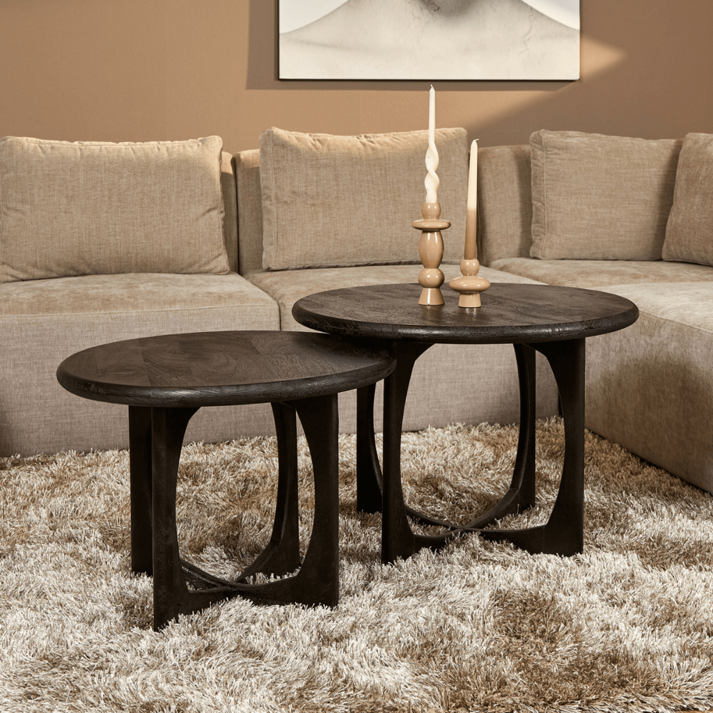 Side table Milou | Zwart | 60 cm