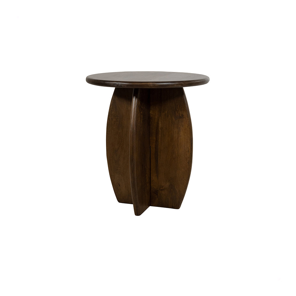 Side table Ø50, H55, Mango Walnut