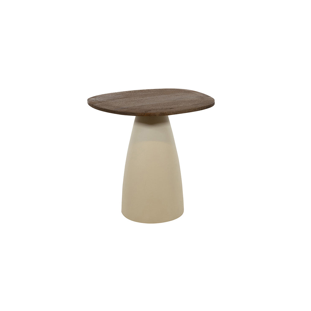Side table organic 50, H50, Malaga Brown