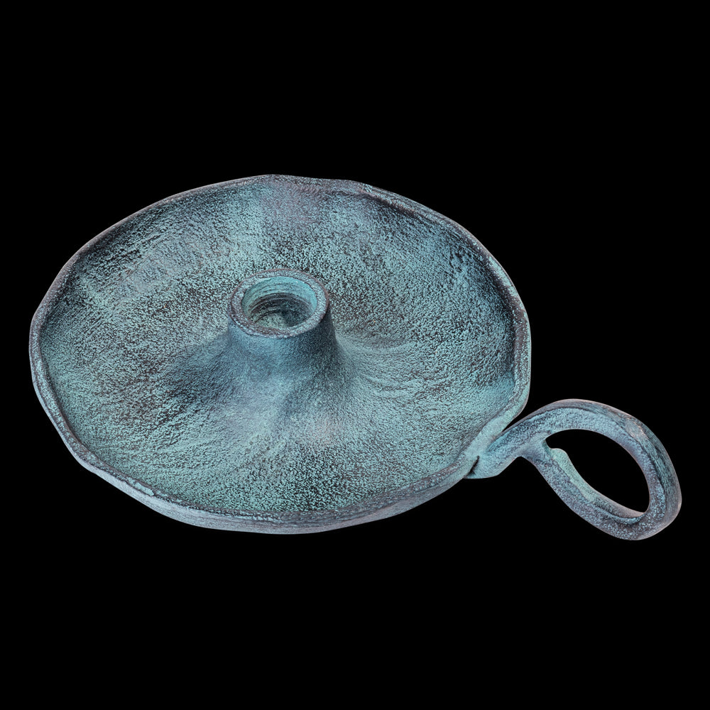 Kandelaar Blauw Patina (set van 4)