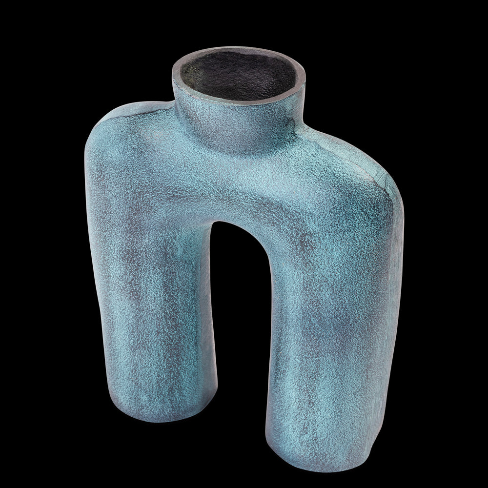 Vaasje Organisch Blauw (set van 4)