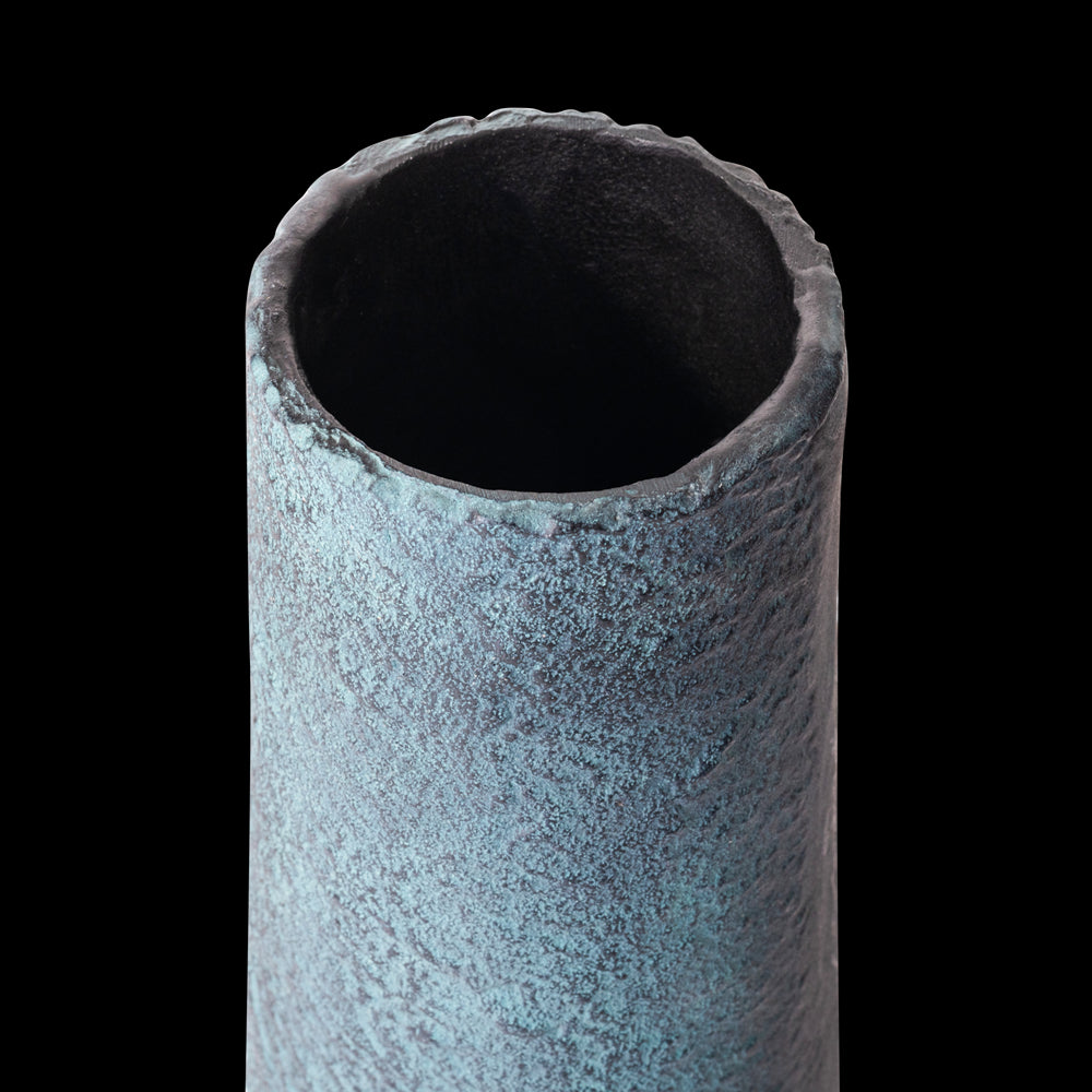 Vaasje Langwerpig Blauw (set van 4)