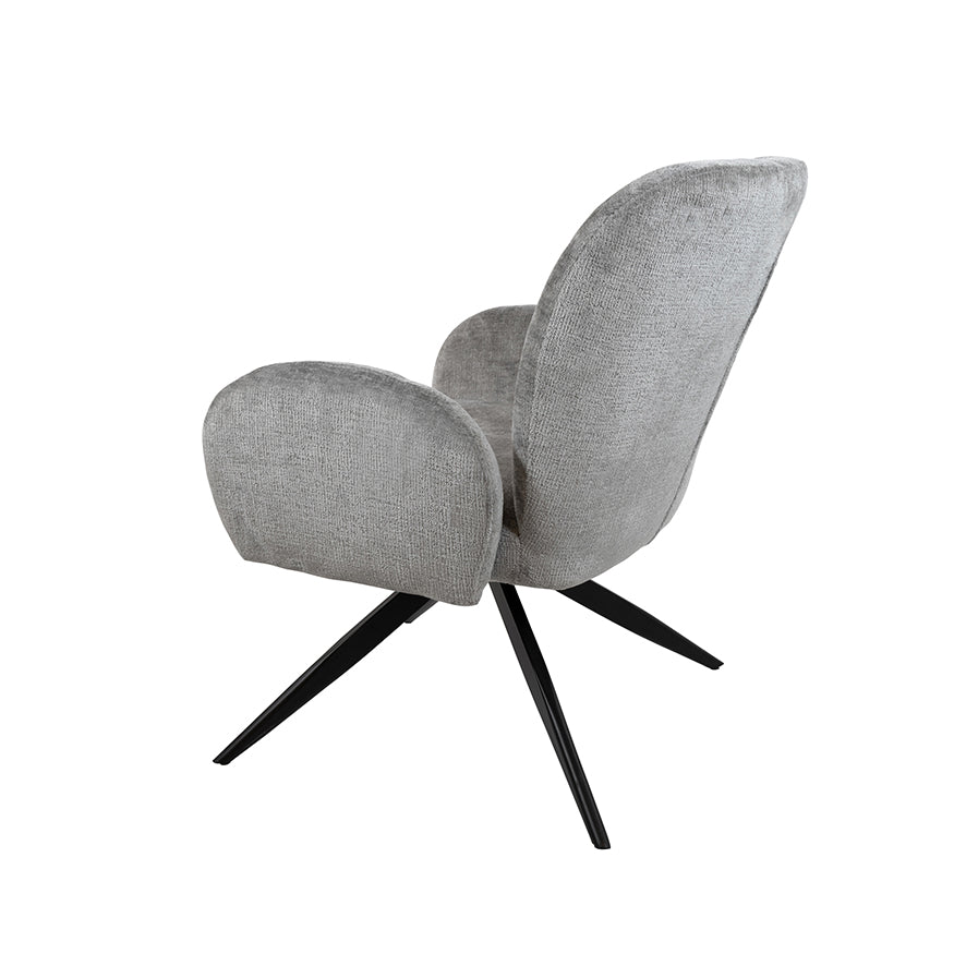 Bobby swivel chair 360 - Perfect Harmony - Lichtgrijs 85