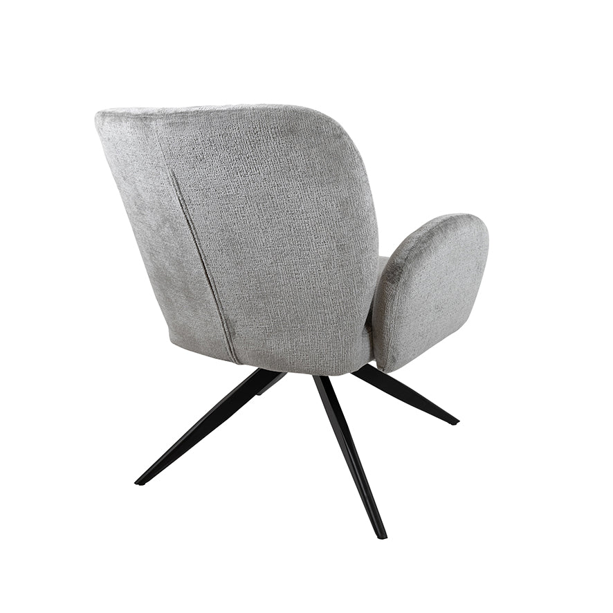 Bobby swivel chair 360 - Perfect Harmony - Lichtgrijs 85