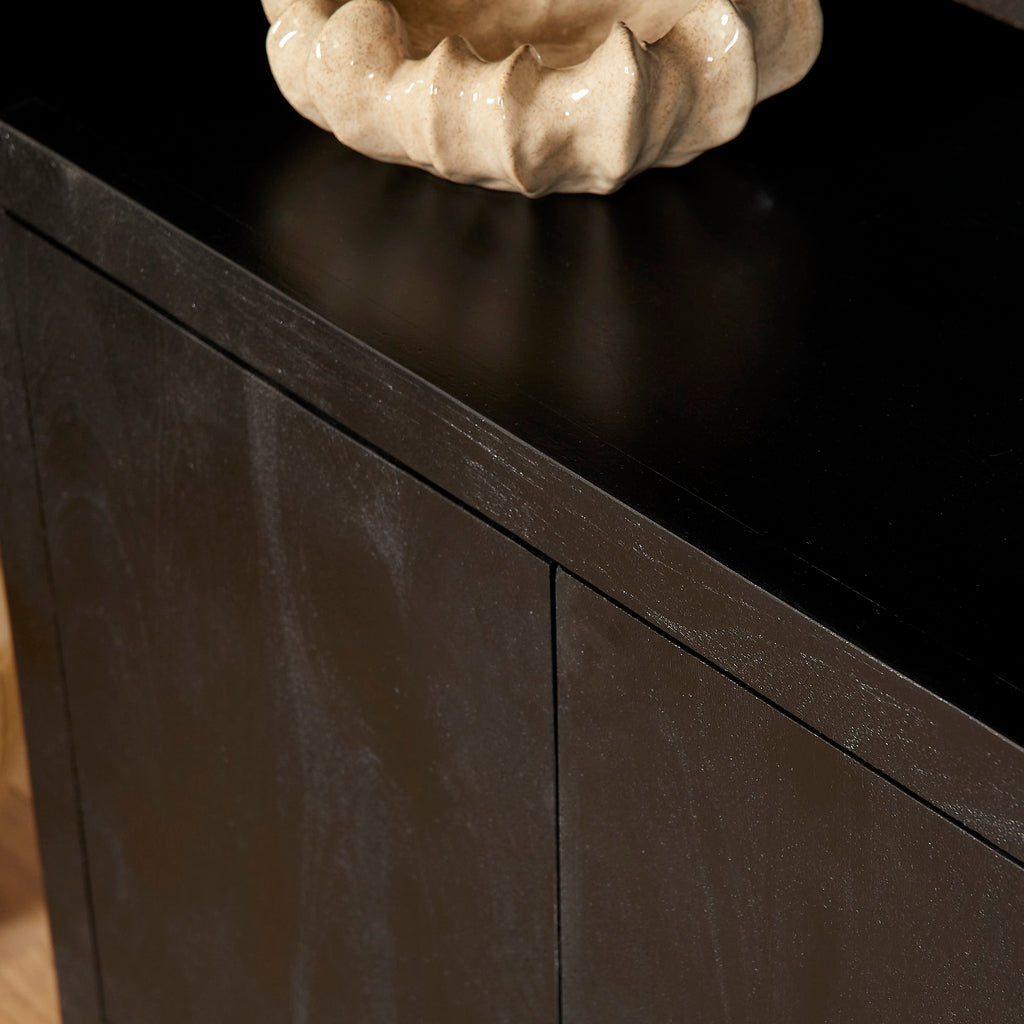 Boekenkast Brussel Zwart | 90 cm