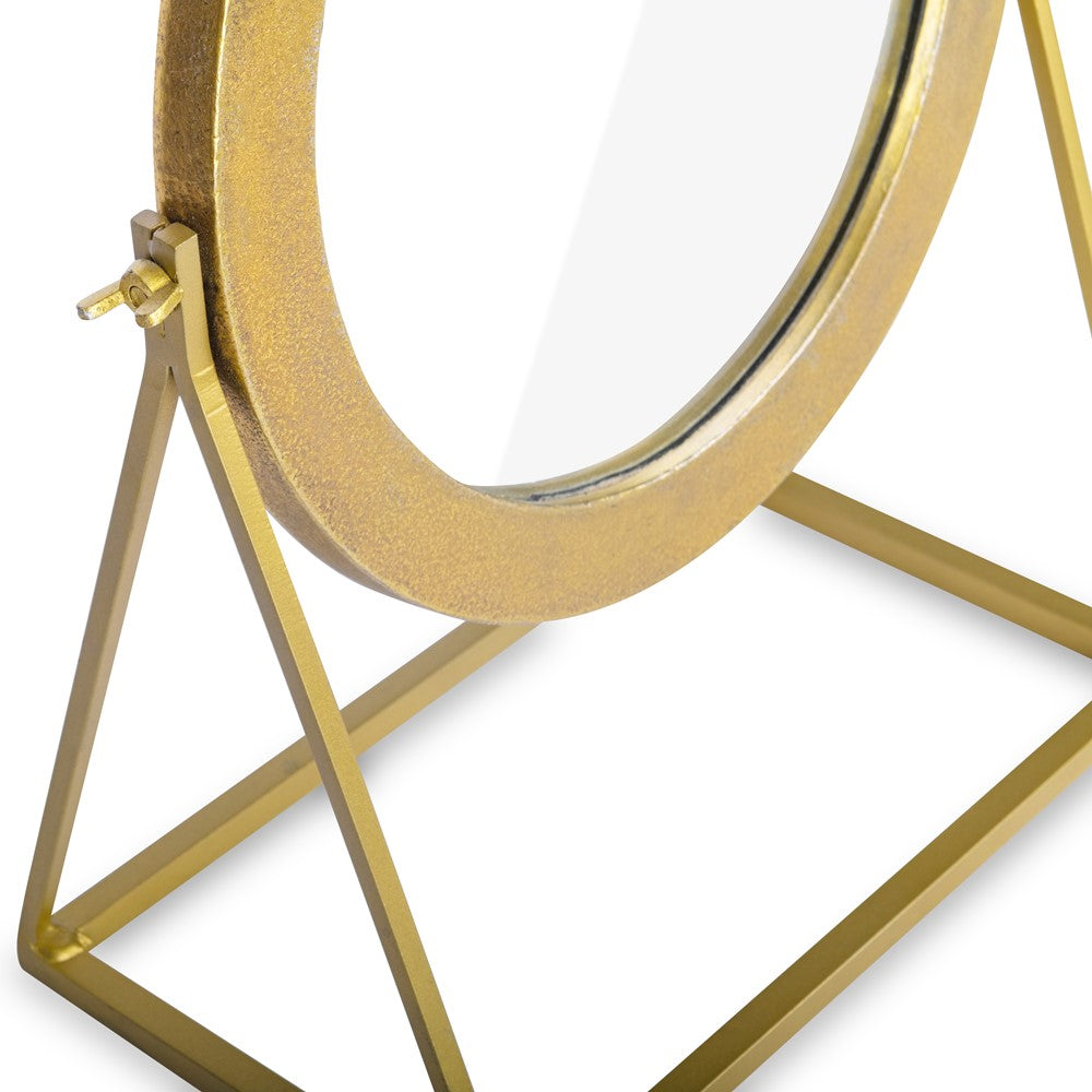 Mirror in Standard Gold