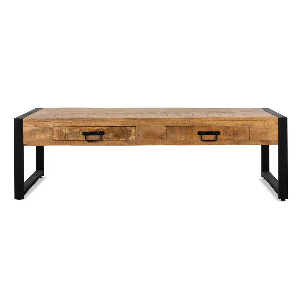 Coffee table Britt with drawers 140